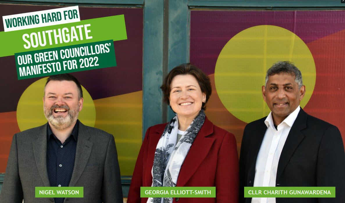 cover of green manifesto for southgate ward